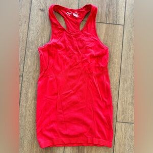 ZYIA Red Seamless Racerback Tank